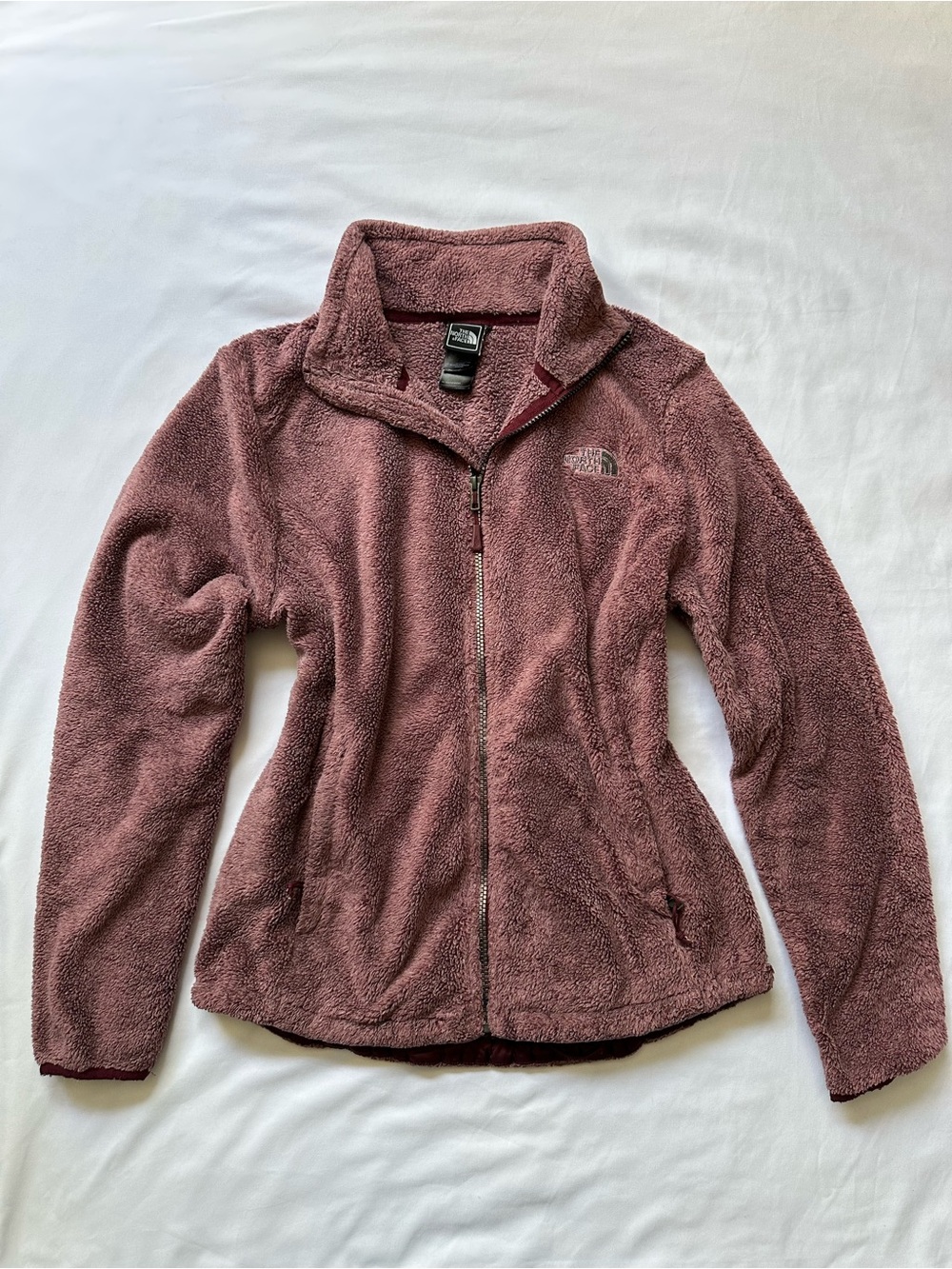The North Face Women's Burgundy Teddy Jacket